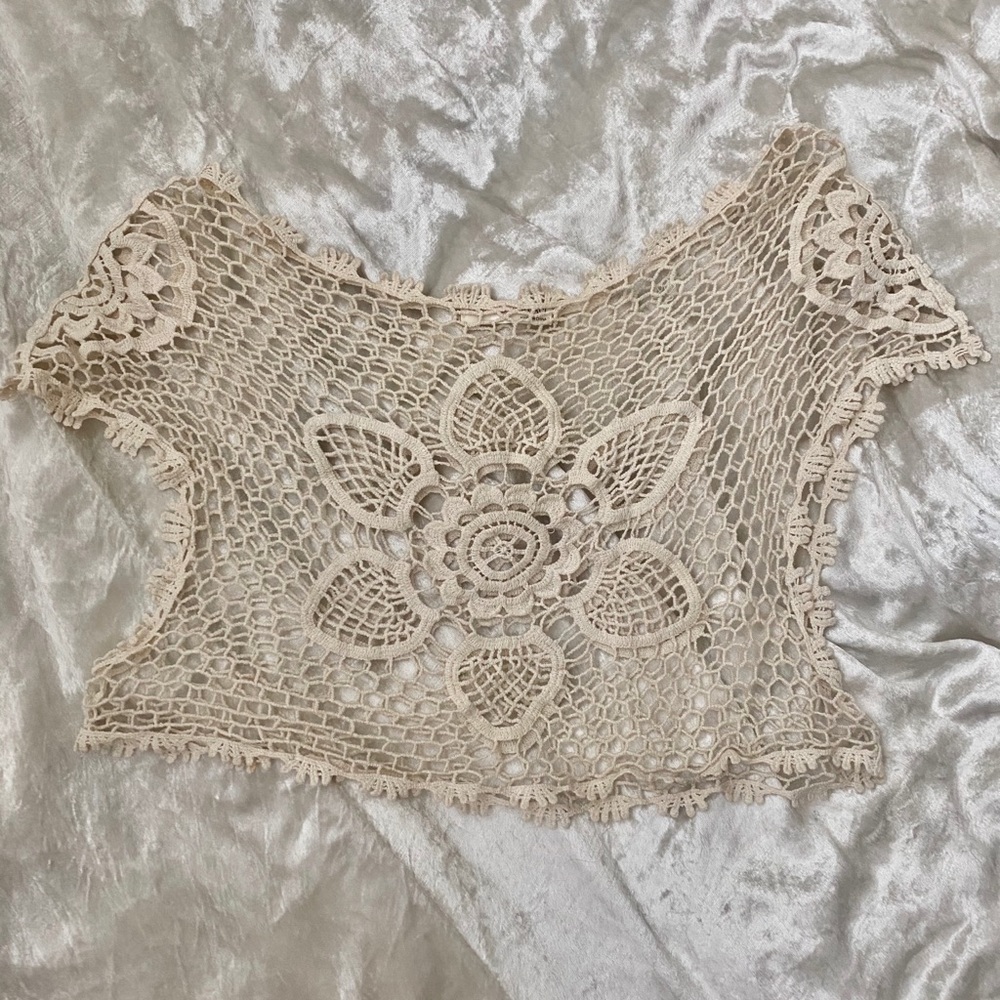 Crochet crop top